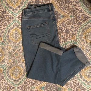 American Eagle Curvy Mom Jeans with Stretch